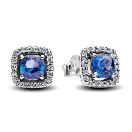 Pendientes Mujer Pandora 293551C01 Azul Plateado Precio: 114.79000049. SKU: B195LQQKTQ