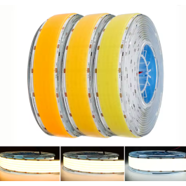 Tira Led 24VDC 36W COB 1680LEDs/M 2700Lm/M 6000ºK  IP20 5 Metros Precio: 54.8856. SKU: 15465726738819