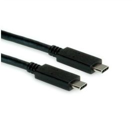 ROLINE 11.44.9056 Cable USB C a USB C 3.2 Gen 2, 20V 5A, 10Gbps, 1m, Negro