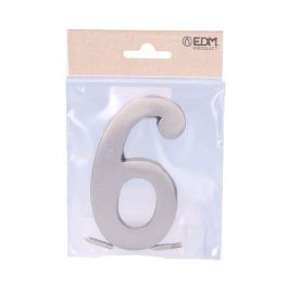 Edm Número 6 Níquel Mate 10cm Fijación Invisible
