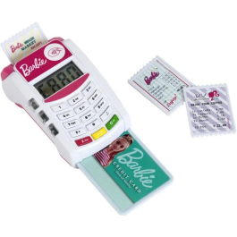 Klein Terminal de Pago Electrónico Barbie 7335 con Accesorios para Niños a Partir de 3 Años