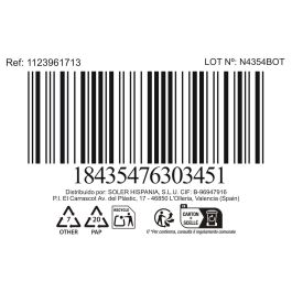 La Mediterranea Set 6 Vasos 390 ml Colección Corella (6 Cajas)