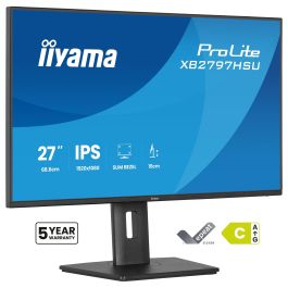 iiyama XB2797HSU-B1 Monitor 27" Full HD (1920x1080) IPS 4ms 120Hz HDMI DisplayPort USB Altavoces Negro