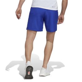 Pantalones Cortos Deportivos para Hombre Adidas Essentials Azul M