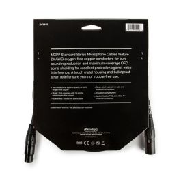 MXR Cable Micrófono XLR-XLR 4,5 M - Conductor Cobre Sin Oxígeno OFC - Blindaje Espiral OFC para Estudio y Escenario