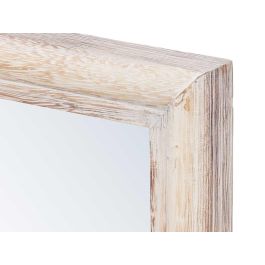 Espejo de Pared con Marco de Madera 80x120 cm Natural - Giftdecor Espejo de Pared con Marco de Madera 80x120 cm Natural - Giftdecor