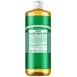 DR. BRONNER´S Jabón Líquido de Almendras Orgánico para Cuerpo, Manos y Baño 945ml Precio: 27.50000033. SKU: B1ACHT9ZD8