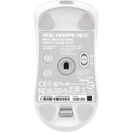 Asus Ratón ROG Harpe Ace Aim Lab Edition Blanco Gaming Opto-mecánico Inalámbrico Bluetooth USB 36000 DPI