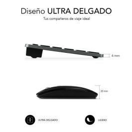 SUBBLIM Combo Multidispositivo Compacto Gris/Negro SUBBLIM Combo Multidispositivo Compacto Gris/Negro