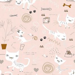 Funda Nórdica Panzup Cats Cama de 150/160 (240 x 220 cm) Funda Nórdica Panzup Cats Cama de 150/160 (240 x 220 cm)
