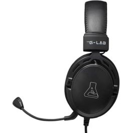The G-Lab THE3760162050615 Auriculares Gaming KORP TITANIUM con Cable y Micrófono para PC, PS4, Xbox One - Negro