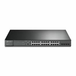 Tp-link Switch administrado JetStream 28 Puertos Gigabit L2 con PoE+ 24 Puertos, Omada SDN, 384W, 4 SFP Precio: 380.69000035. SKU: S5605229
