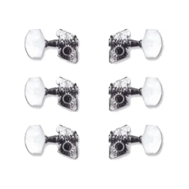 YELLOWPTS Clavijas para Guitarra Acústica con Botones de Plástico y Partes Metálicas de Níquel Precio: 25.4999998. SKU: B15ZSGGX45