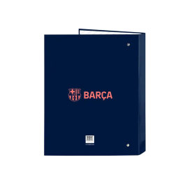 Carpeta de anillas F.C. Barcelona Azul marino A4 26.5 x 33 x 4 cm