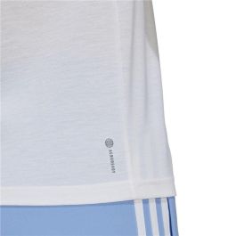 Camiseta de Manga Corta Mujer Adidas HR7796 Blanco (XS)