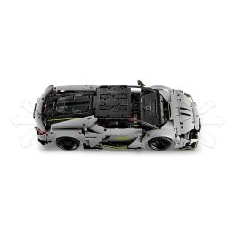LEGO Lamborghini Revuelto 42214 Superdeportivo de Juguete STEM Technic con App CONTROL+ y Luces que Brillan