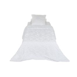 Colcha Boho DKD Home Decor Blanco 260 x 180 cm Colcha Boho DKD Home Decor Blanco 260 x 180 cm
