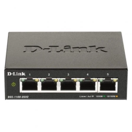 D - link Switch Easysmart Gestionable 5 Puertos Gigabit Ethernet RJ-45