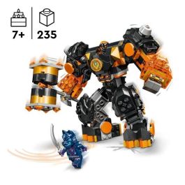 LEGO 71806 NINJAGO Robot Elemental de Cole de la Tierra, Juguete con 2 Personajes que Incluye una Minifigura de Cole, Regalo Ninja LEGO 71806 NINJAGO Robot Elemental de Cole de la Tierra, Juguete con 2 Personajes que Incluye una Minifigura de Cole, Regalo Ninja