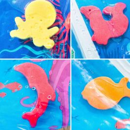 Alfombra de Juegos Inflable con Agua para Bebé Wabbly InnovaGoods