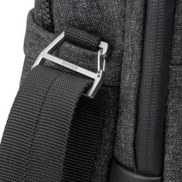 Rivacase 8831 Lantau - Maletín Toploader 15.6" para Portátil MacBook Pro 16, Poliuretano/Poliéster Reciclado, Gris