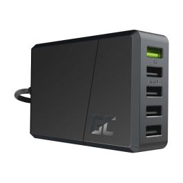 Green Cell Cargador 5 Puertos USB 52W CHARGC05 | Quick Charge 3.0 y PD | 12V | Negro | Alimentación AC 100-240V Precio: 41.50000041. SKU: B18VQXNP4T