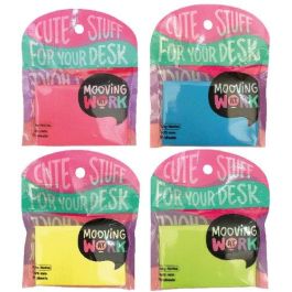 Notas Adhesivas Mooving 100H 50X75 4 Colores Surtidos Precio: 1.49999949. SKU: B1EXKZLBDP