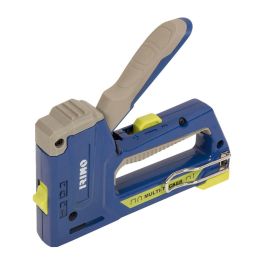 Irimo Grapadora 4 en 1 560-41lp-1, compacta y polivalente, ajuste de potencia, compatible con grapas heavy duty, ligeras, para cables y clavos tipo 18