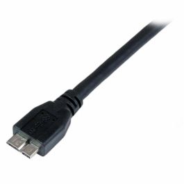 Cable USB a Micro USB Startech USB3CAUB1M Negro