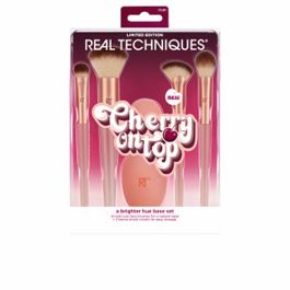 Real Techniques Set de Brochas de Maquillaje Cherry On Top A Brighter Hue 6 Piezas - Para Base, Corrector, Polvos e Iluminador Precio: 21.6900002. SKU: B19FV383SG