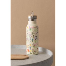 ERIK Botella de Acero Inoxidable Wild Flowers 500ml con Tapón Hermético