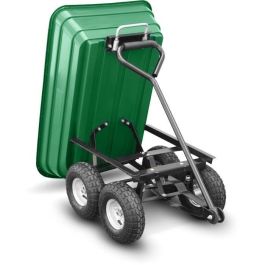 ELEM Carrito de jardín de plástico con volquete ELEM Carrito de jardín de plástico con volquete Precio: 107.88999969. SKU: B1D38YE3E2