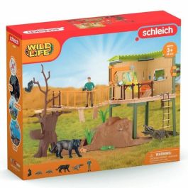 Caja Wild Adventure Station, figuras de animales salvajes, Schleich 42594 Wild Life, Para niños a partir de 3 años