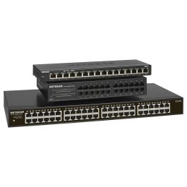 NETGEAR GS348 RM Conmutador No Administrado Gigabit Ethernet Montaje en Rack 48 Puertos