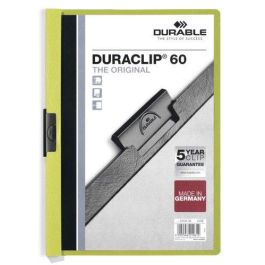 Dosier Clip Duraclip Pvc A4 2209 Pinza Metal 60H Verde Claro 25 unidades Precio: 47.49999958. SKU: BIX142209-05