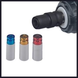 Einhell 4510070 Destornillador de Impacto Inalámbrico, 400 Nm, 18V, Motor sin escobillas, Negro/Rojo