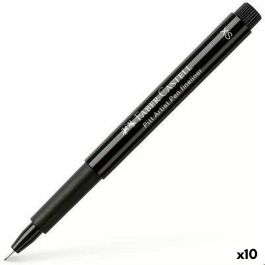 Rotulador permanente Faber-Castell Pitt Artist Rotulador permanente Negro (10 Unidades) Precio: 20.78999978. SKU: S8421756