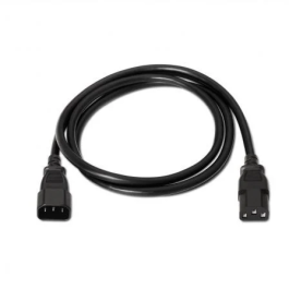 AISENS - CABLE ALIMENTACIoN CPU, C13/H-C14/M, NEGRO, 1.5M