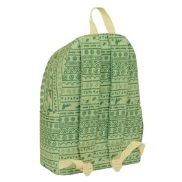 Mochila para Portátil Mufasa Verde Beige 31 x 43 x 13 cm