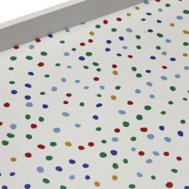 Bandeja Versa Dotty Madera MDF 24 x 4,5 x 34 cm