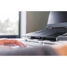 BakkerElkhuizen Q-note 350 Soporte para Portátil hasta 20" con 7 Alturas de Acrílico