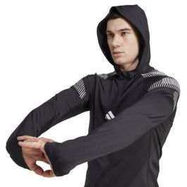 Sudadera con Capucha Hombre Adidas Ps Quarter Zip Negro