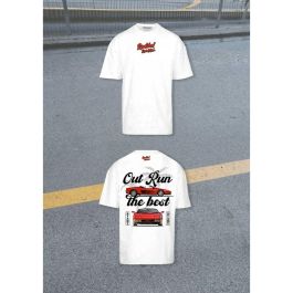 Radikal Revolution RKOUT203L Camiseta Out Run Blanca Talla L - Diseño Clásico Inspirado en el Mítico Videojuego SEGA de los 80s Radikal Revolution RKOUT203L Camiseta Out Run Blanca Talla L - Diseño Clásico Inspirado en el Mítico Videojuego SEGA de los 80s