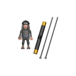 Playmobil Figura Hiruzen de Naruto Shippuden con accesorios removibles