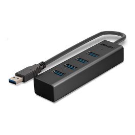 Lindy Hub USB 3.0 de 4 Puertos SuperSpeed 5Gbps