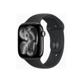 Apple Watch Series 11 GPS 46mm Negro Azabache con Correa Deportiva Negra S/M MEUW4QL/A
