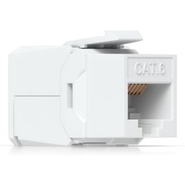 Ubiquiti Cat6 Keystone Jack sin Herramientas para Terminación Rápida de Cables Ethernet, Pack de 12 Unidades