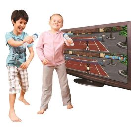 Consola de juegos para tv con 200 juegos 2 mandos inalámbricos. 41x6x30,5 cm Consola de juegos para tv con 200 juegos 2 mandos inalámbricos. 41x6x30,5 cm
