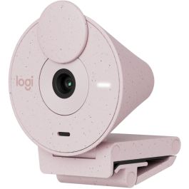 Logitech Brio 300 Webcam Full HD 1080p, USB-C, Micrófono Integrado, Rosado