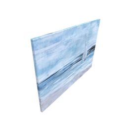 DKD Home Decor Cuadro Mediterraneo Azul Beige Lienzo MDF 2.8 x 80 x 120 cm (2 Unidades)